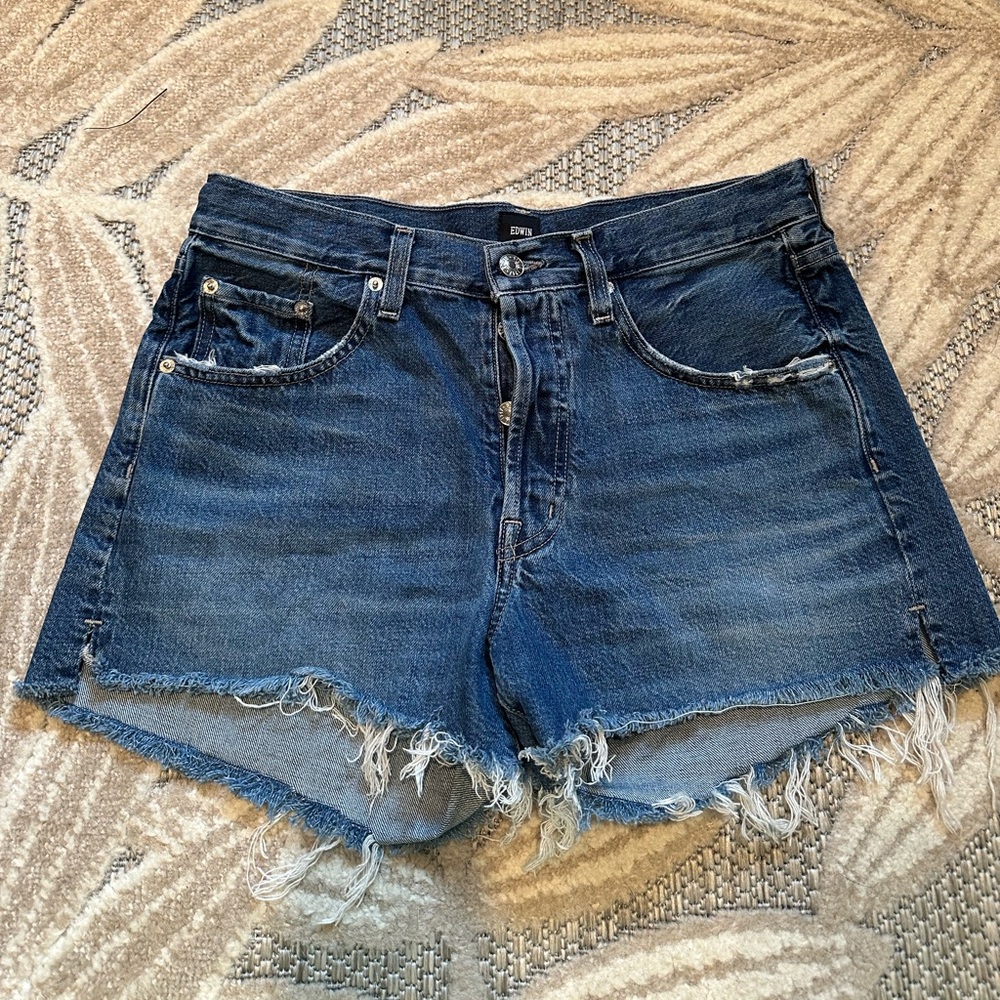 Edwin Cai Cut Off Shorts